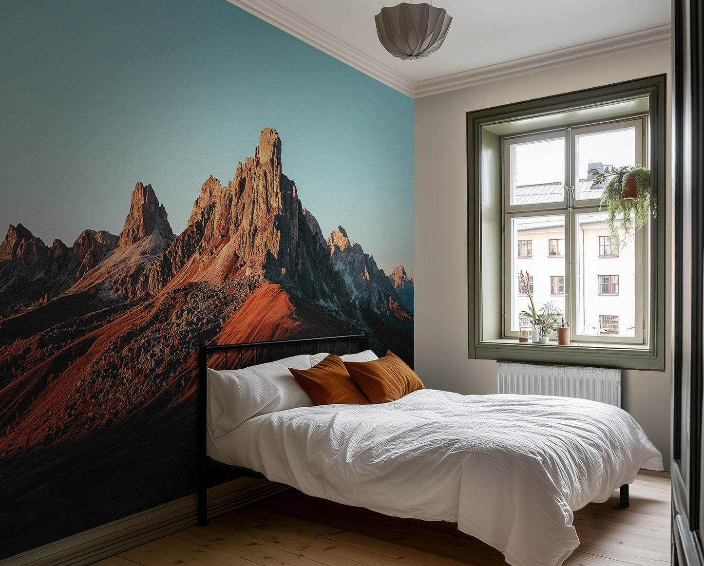 The Range That Burned at Dusk