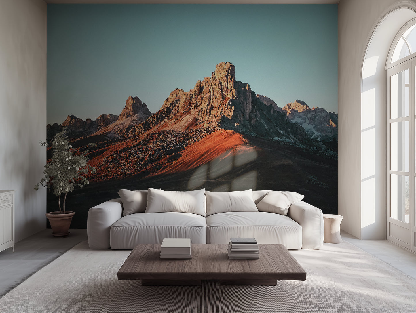 The Range That Burned at Dusk