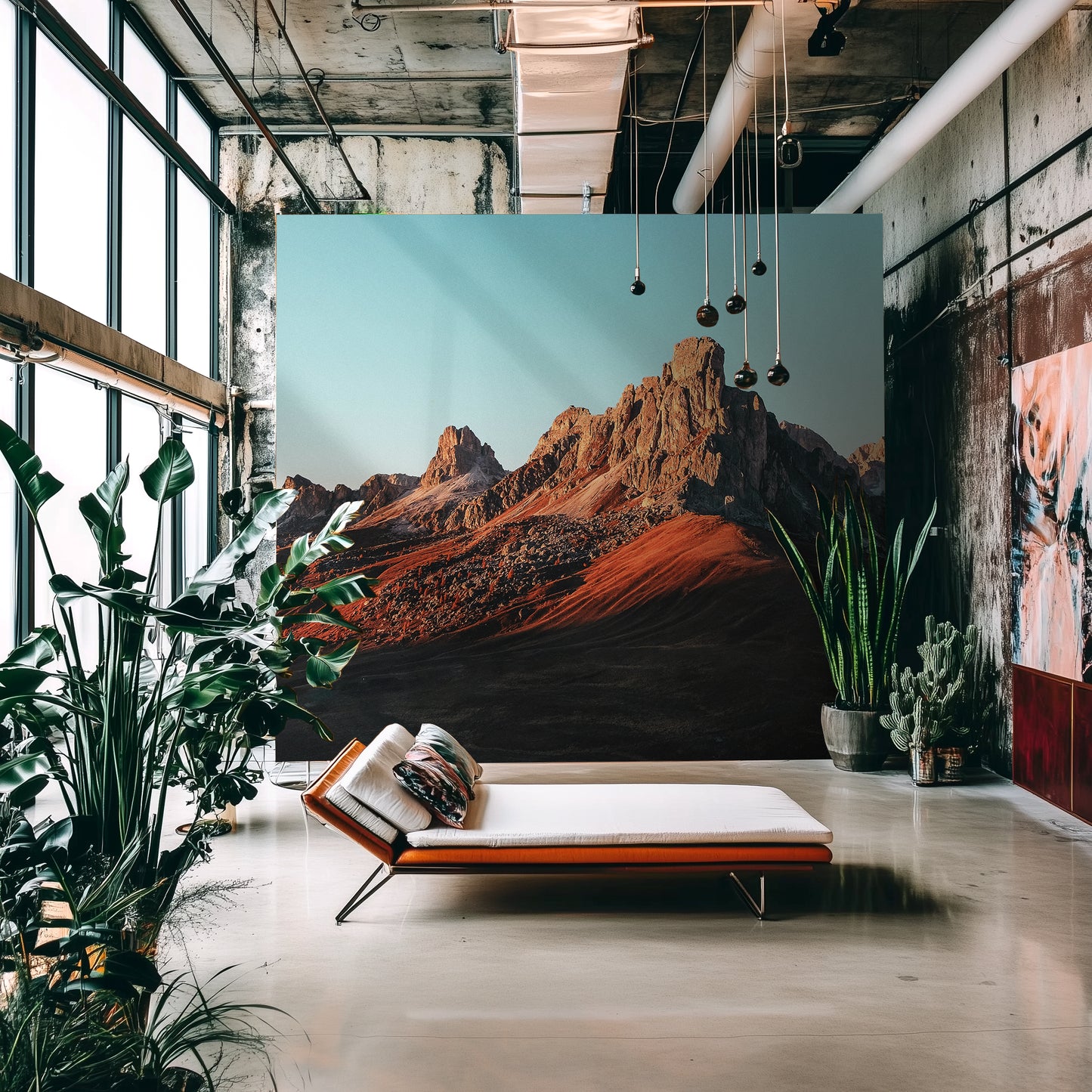 The Range That Burned at Dusk