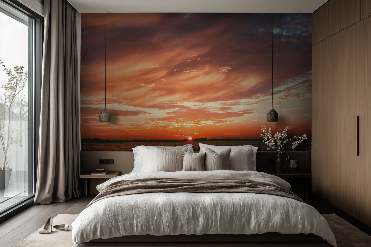 The Sky Caught Fire Slowly