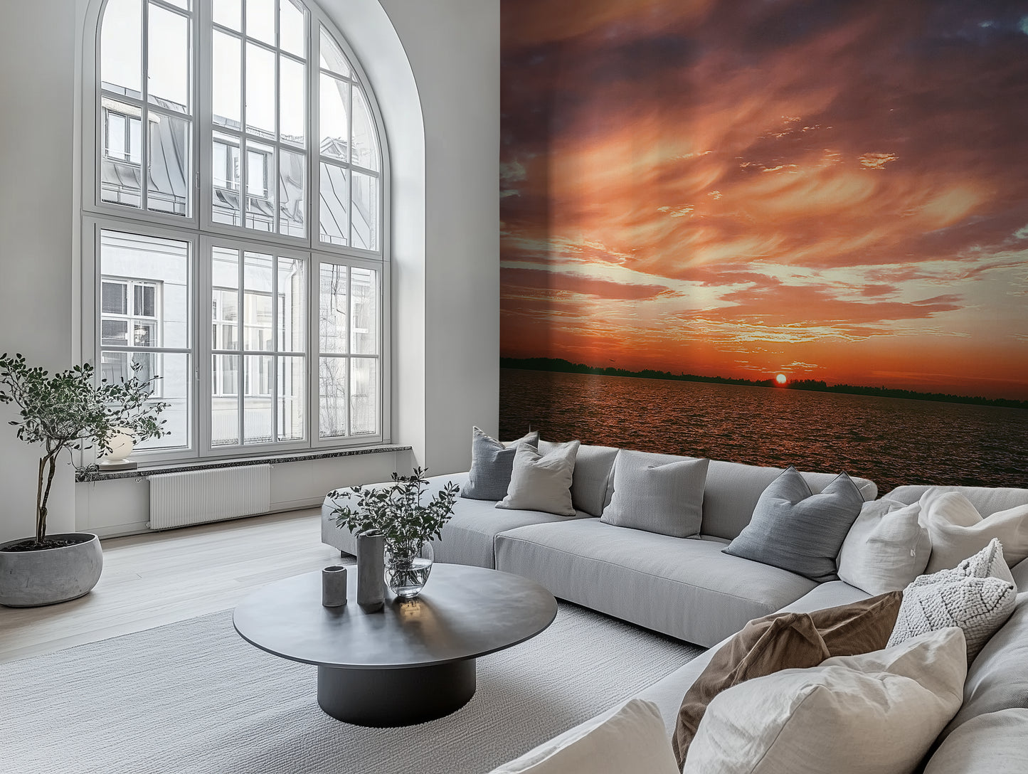 The Sky Caught Fire Slowly