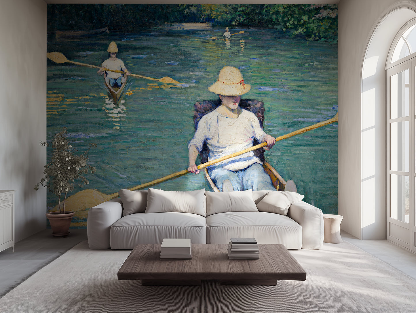 Skiffs – Caillebotte