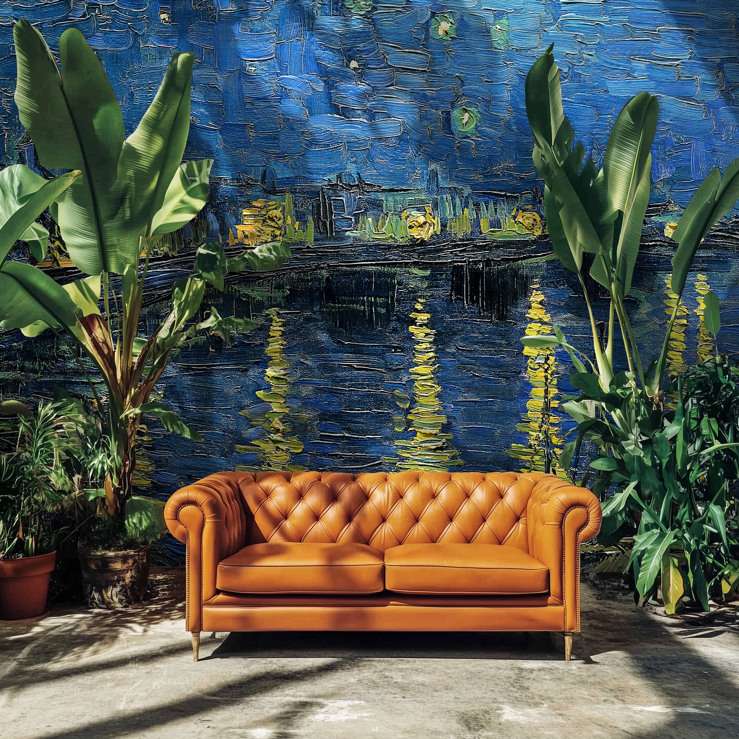 Starry Night Over the Rhône – Van Gogh