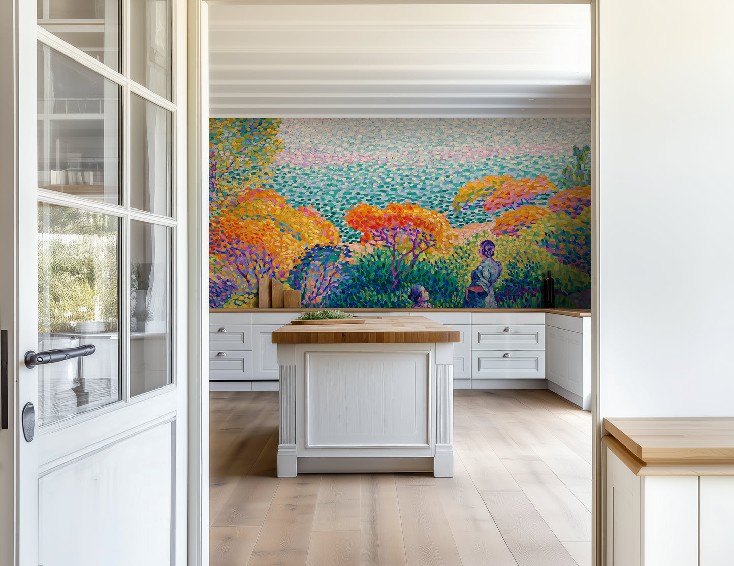 Two Women by the Shore – Cross