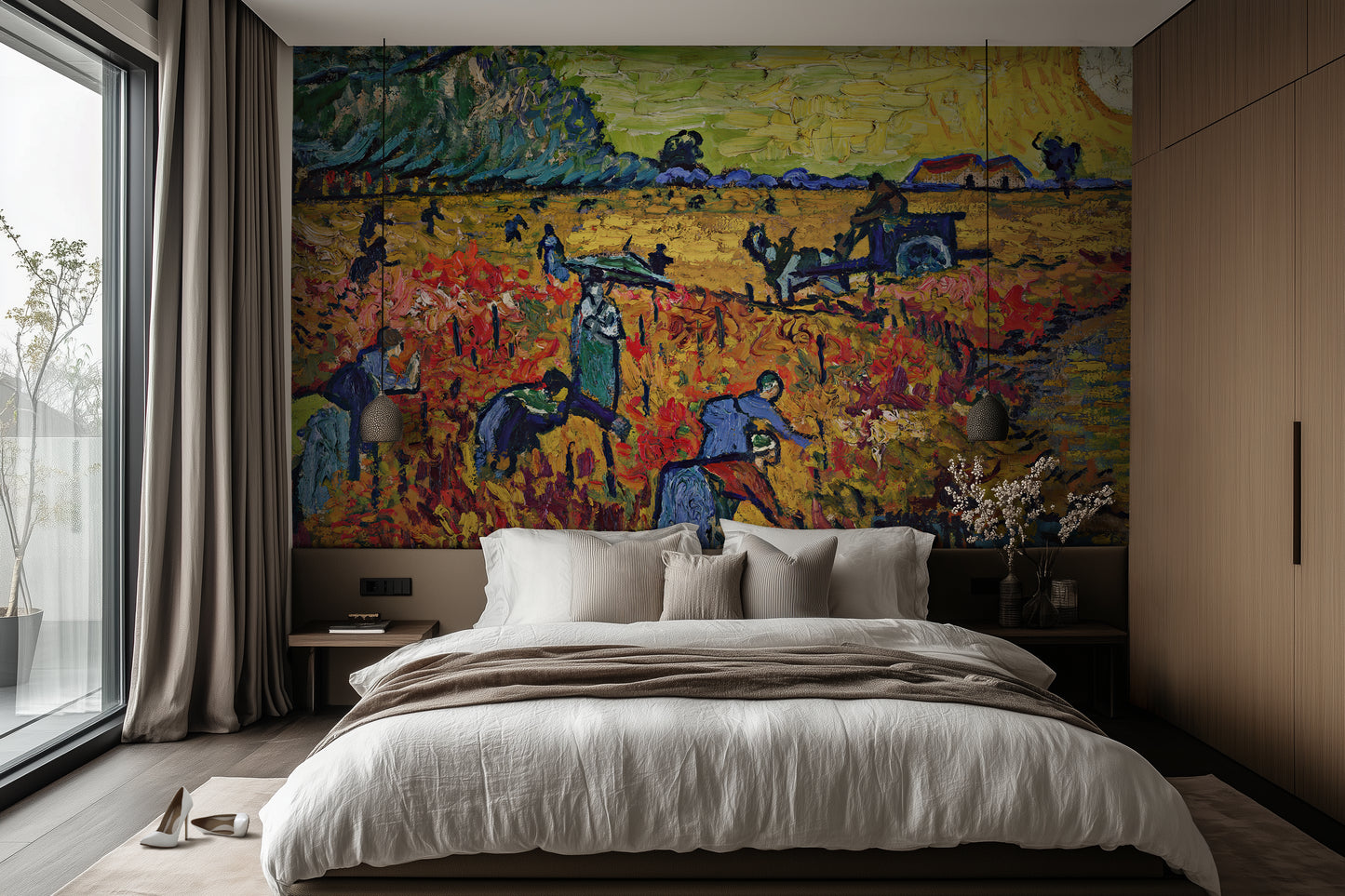 The Red Vineyard – Van Gogh