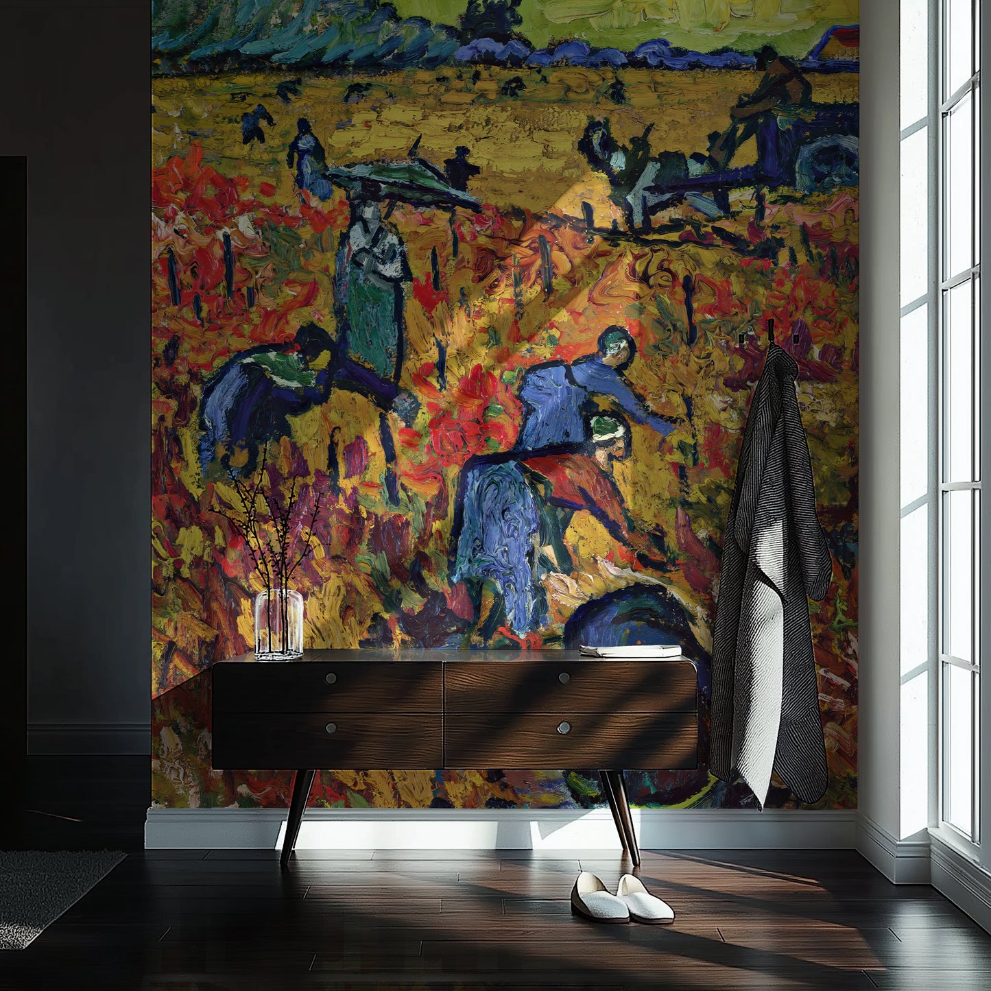 The Red Vineyard – Van Gogh