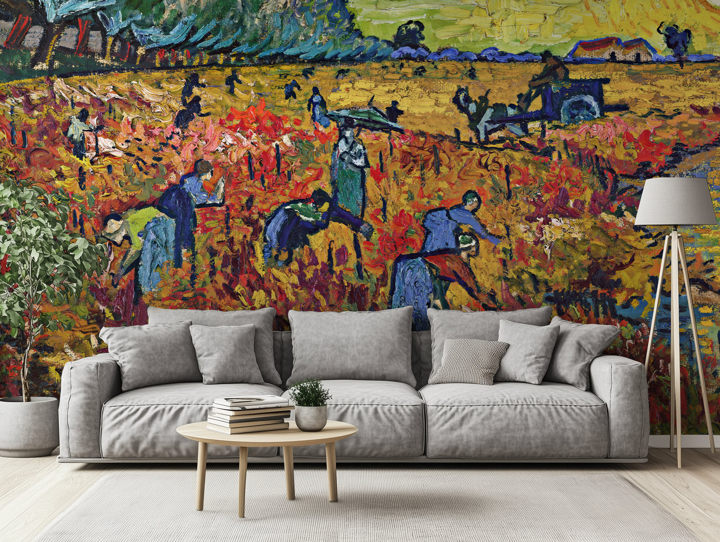 The Red Vineyard – Van Gogh