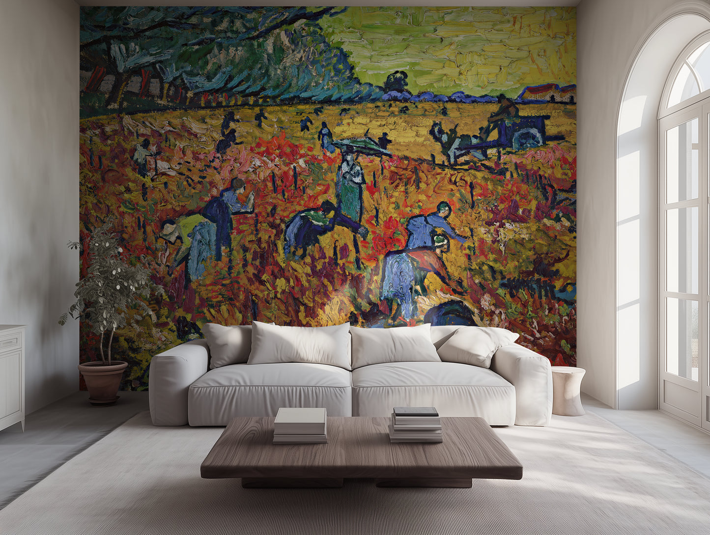 The Red Vineyard – Van Gogh