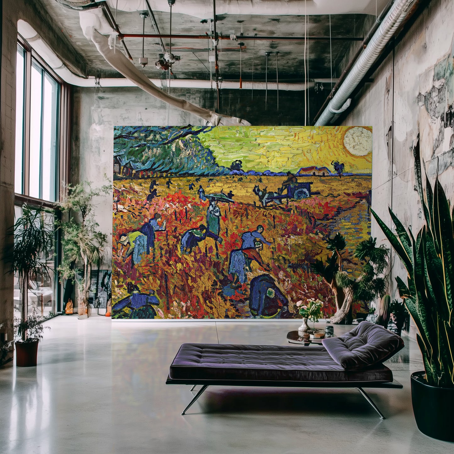 The Red Vineyard – Van Gogh