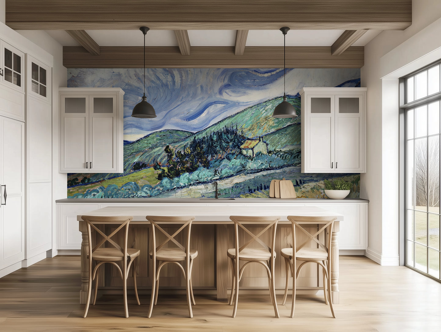 Mountain Landscape  –  Van Gogh