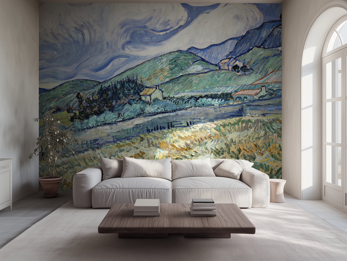 Mountain Landscape  –  Van Gogh