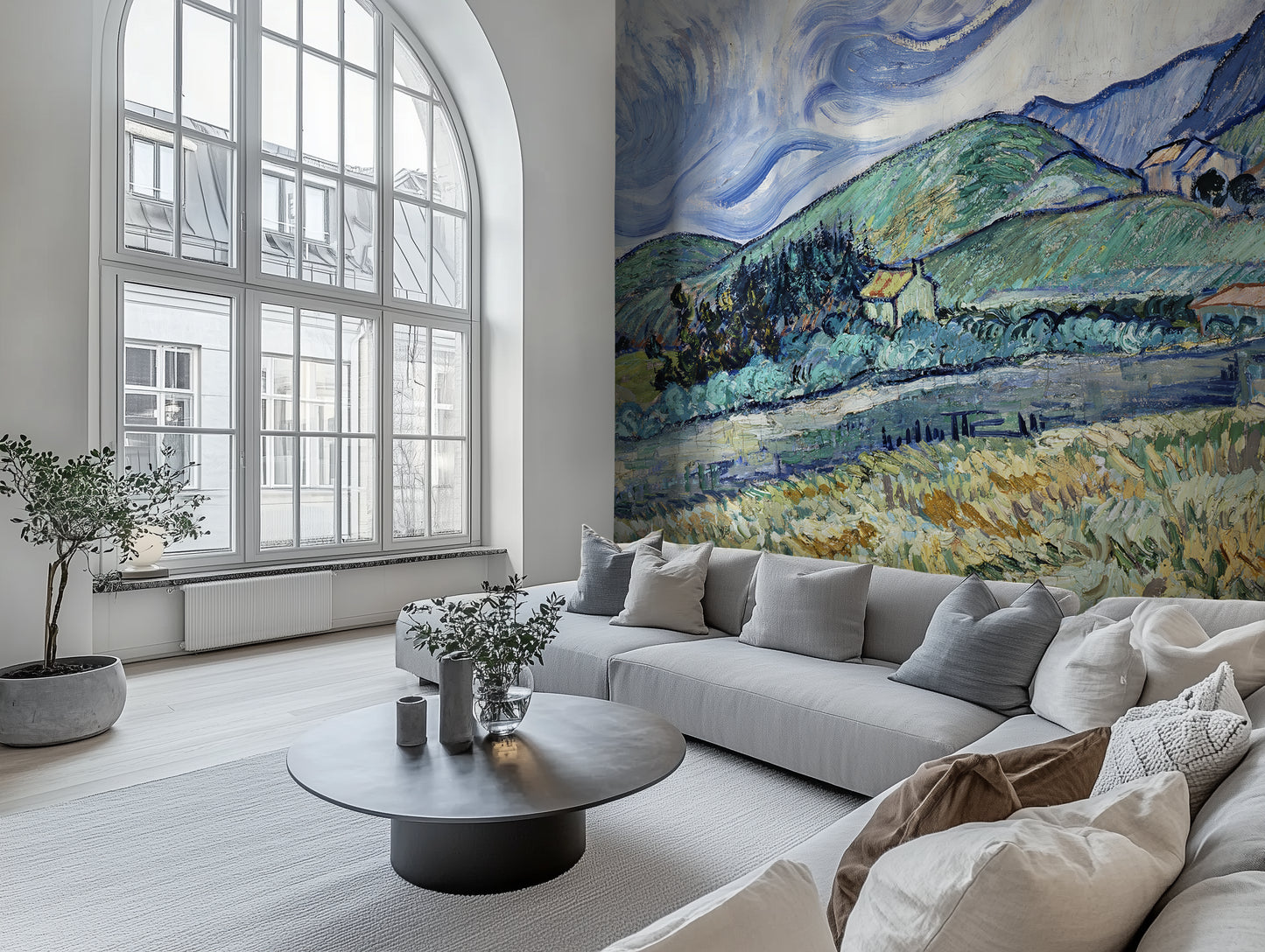 Mountain Landscape  –  Van Gogh