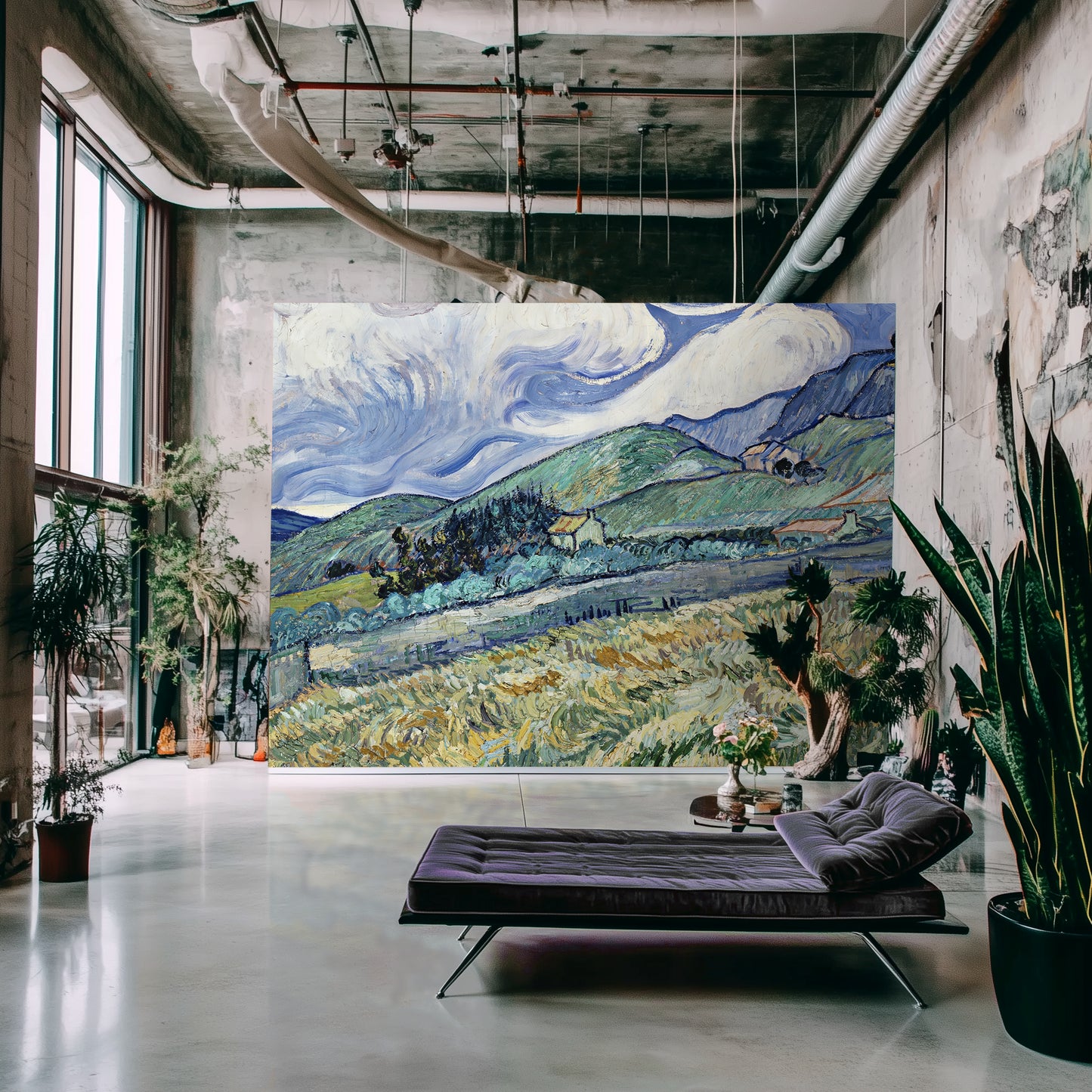 Mountain Landscape  –  Van Gogh