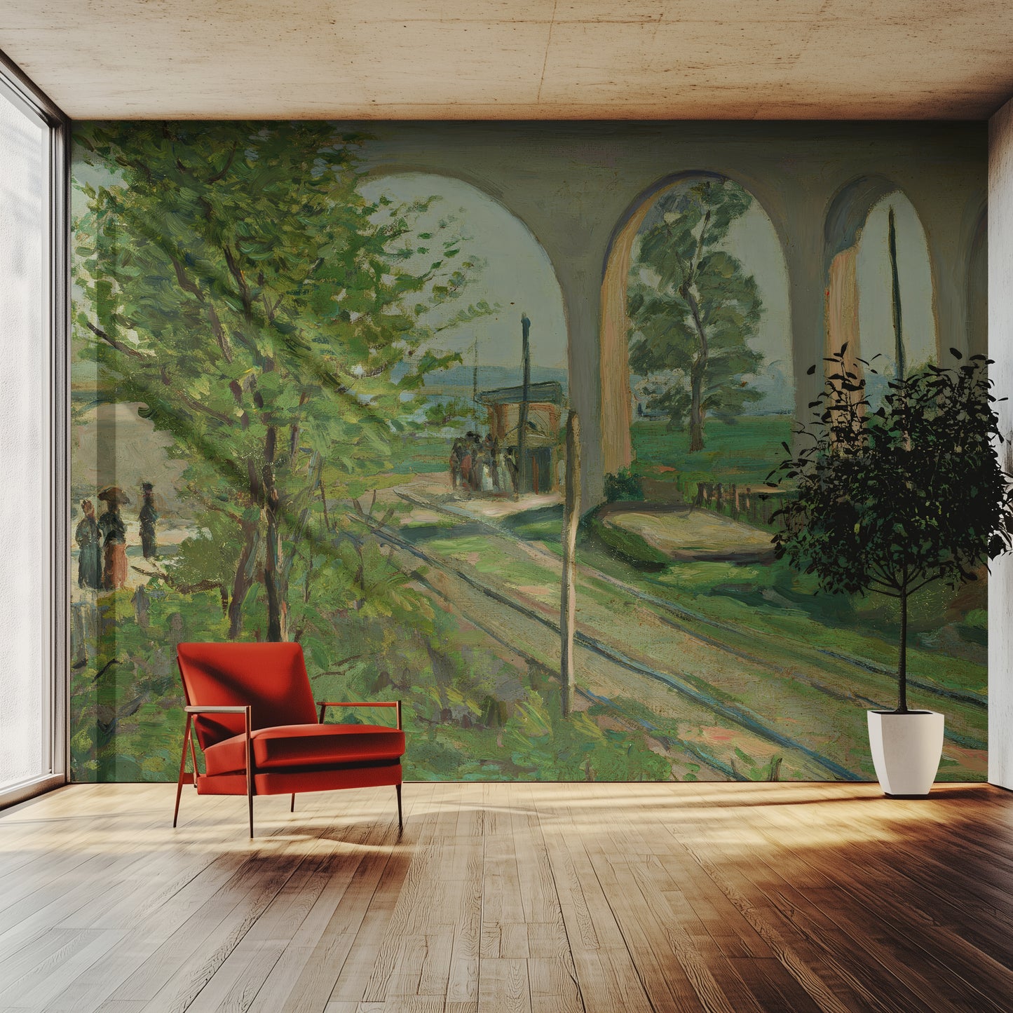 The Arcueil Aqueduct - Guillaumin