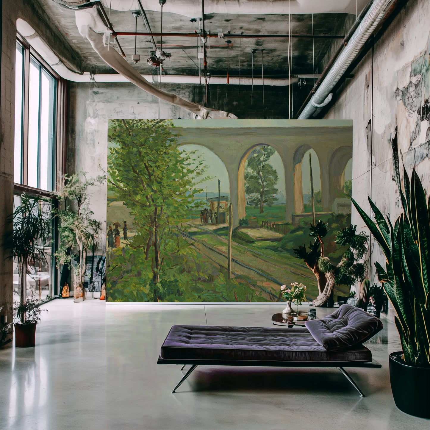 The Arcueil Aqueduct - Guillaumin