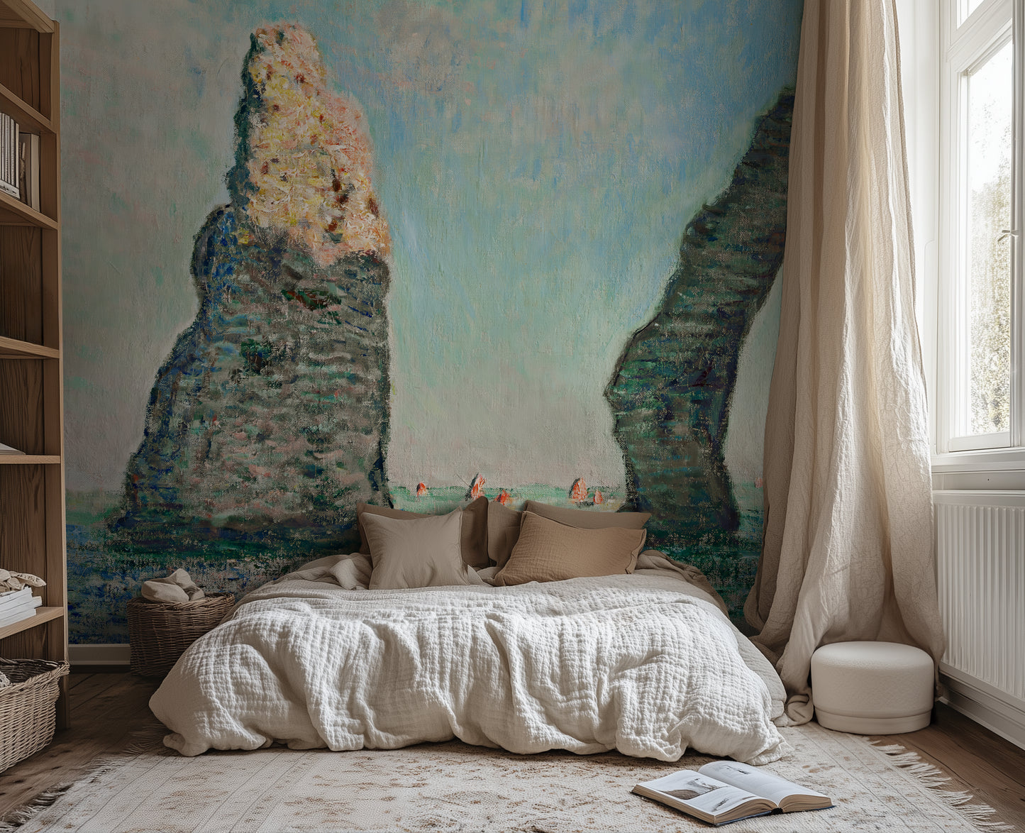 The Cliffs at Étretat – Monet