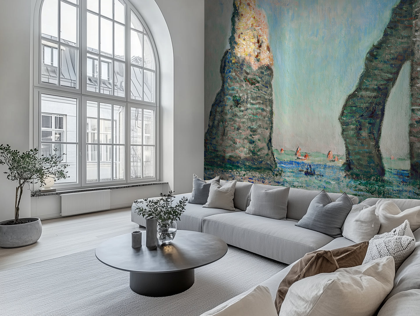 The Cliffs at Étretat – Monet