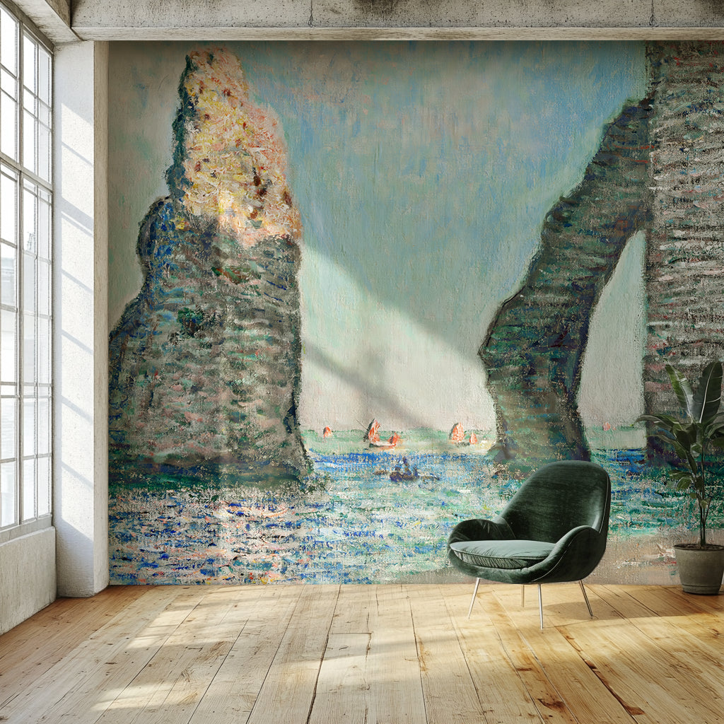 The Cliffs at Étretat – Monet