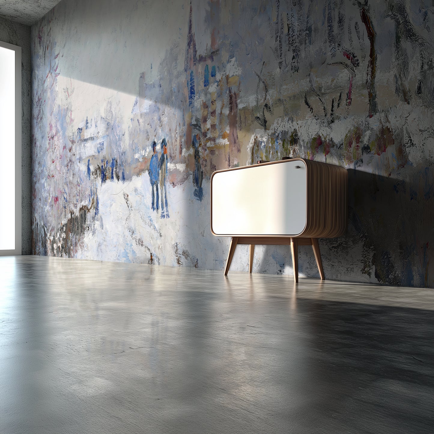 Snow at Argenteuil – Monet