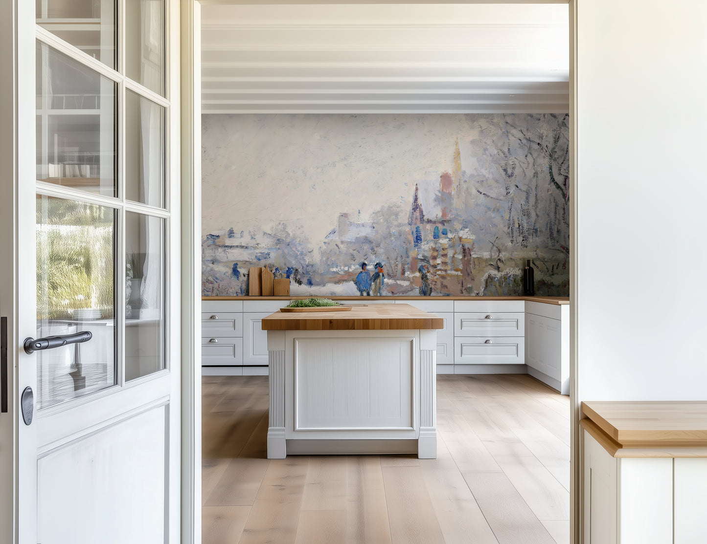 Snow at Argenteuil – Monet