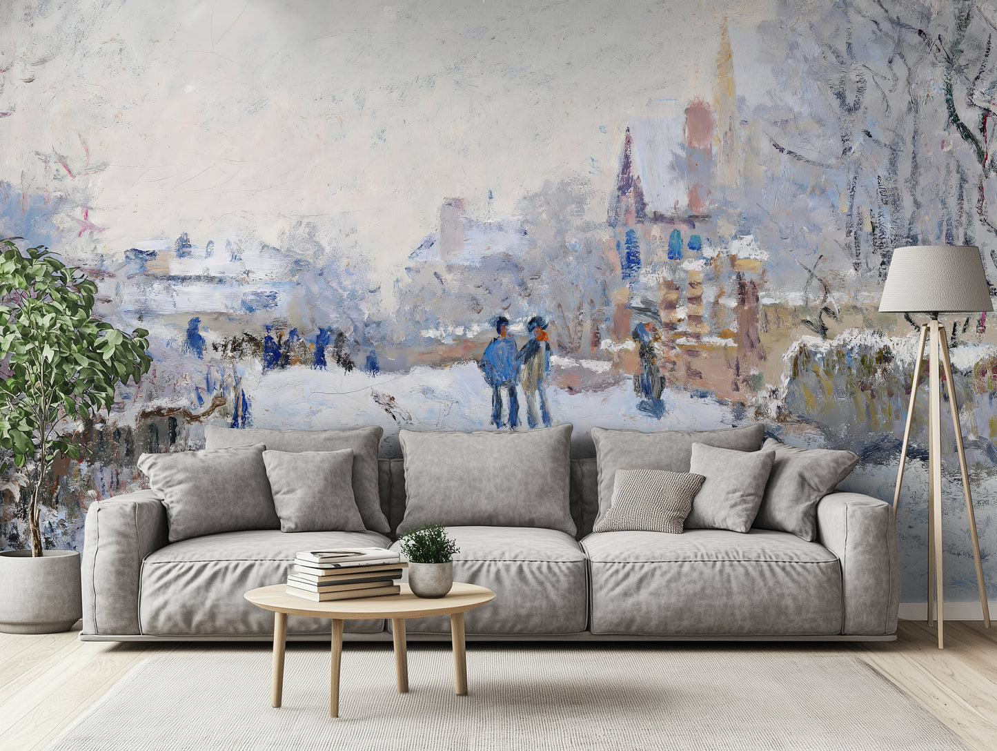 Snow at Argenteuil – Monet