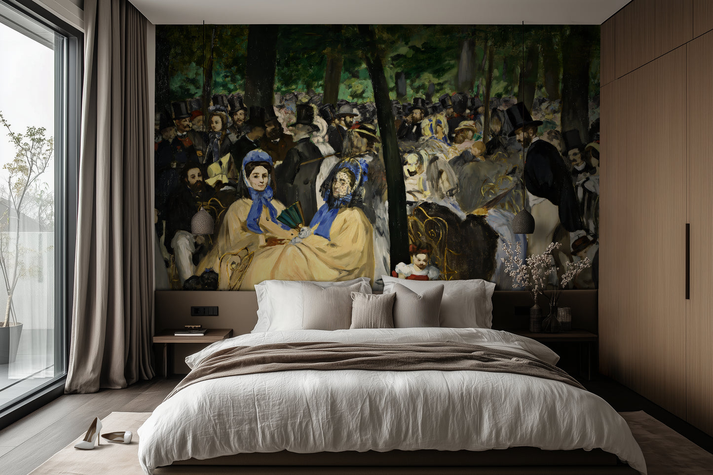 Music in the Tuileries – Manet