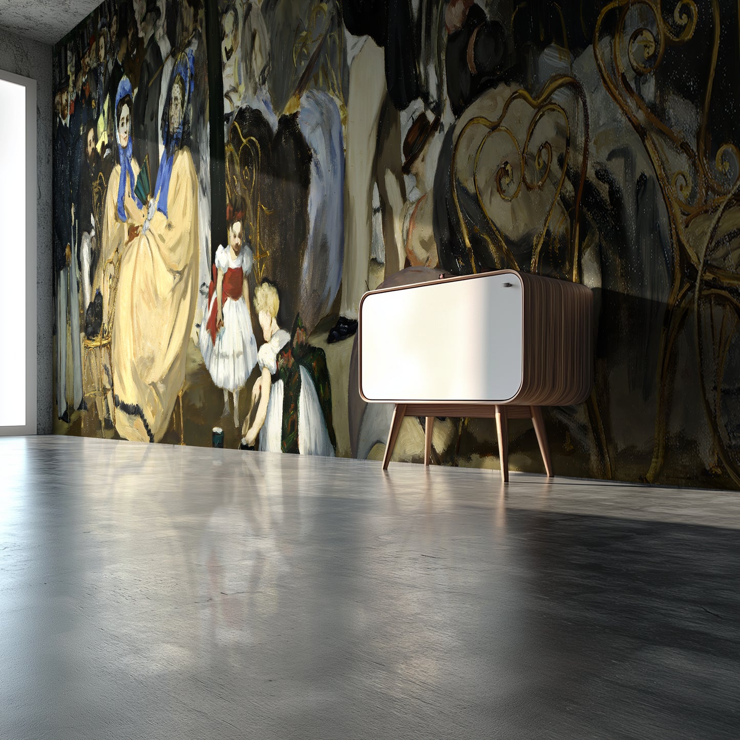 Music in the Tuileries – Manet