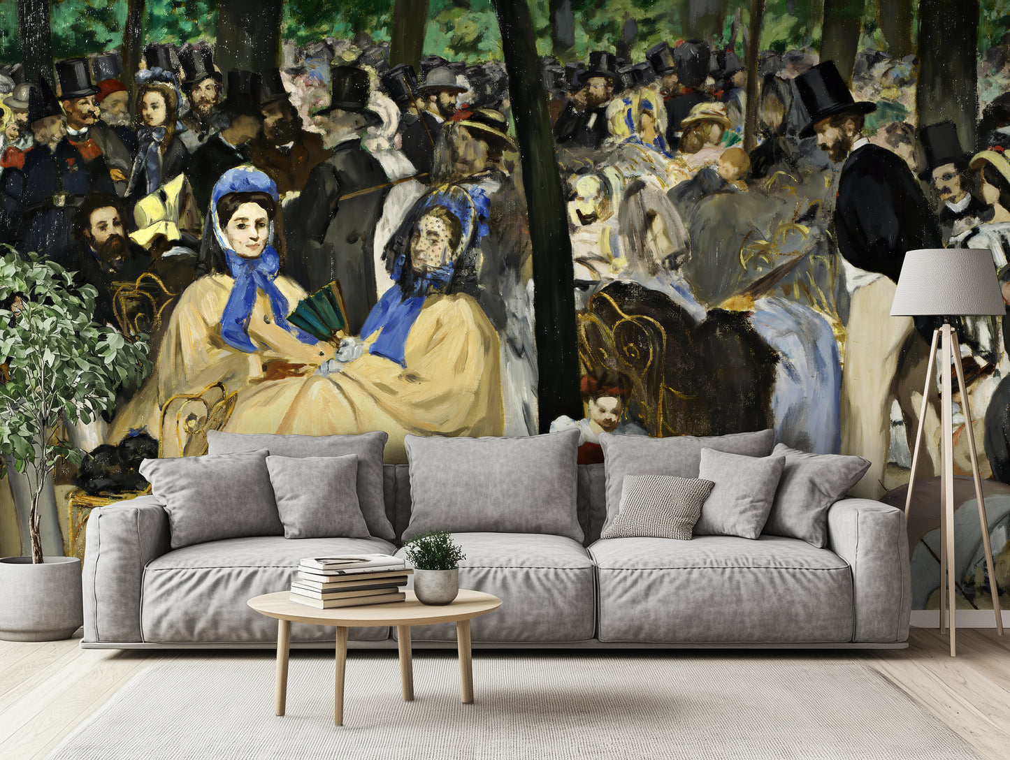 Music in the Tuileries – Manet