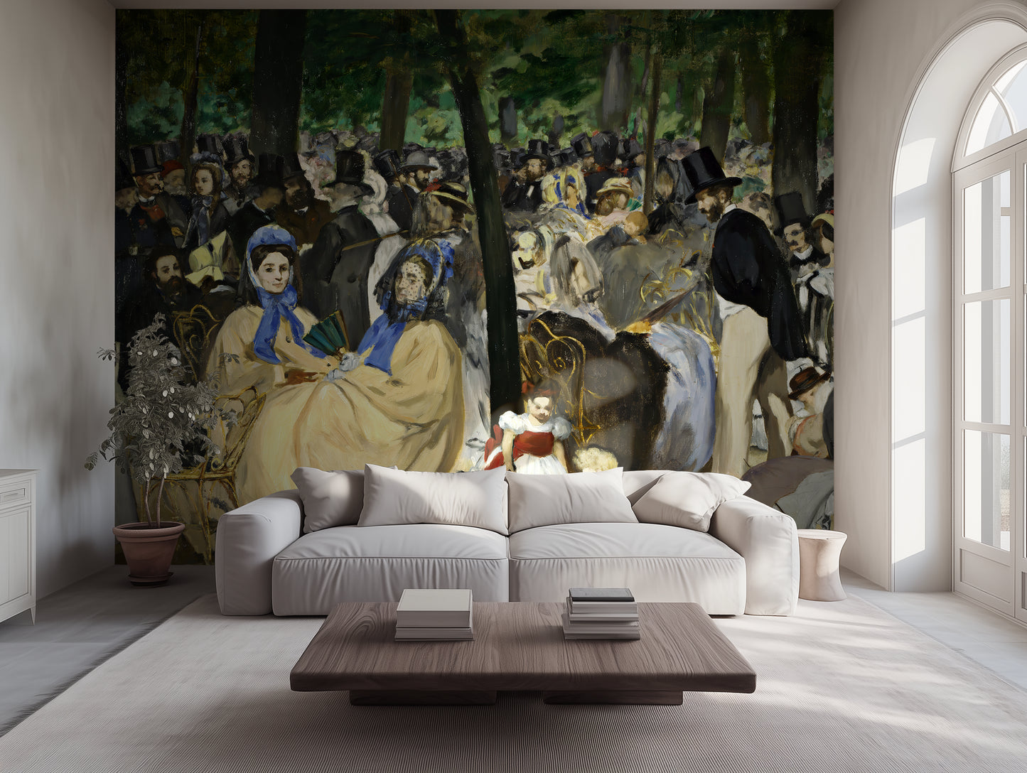 Music in the Tuileries – Manet