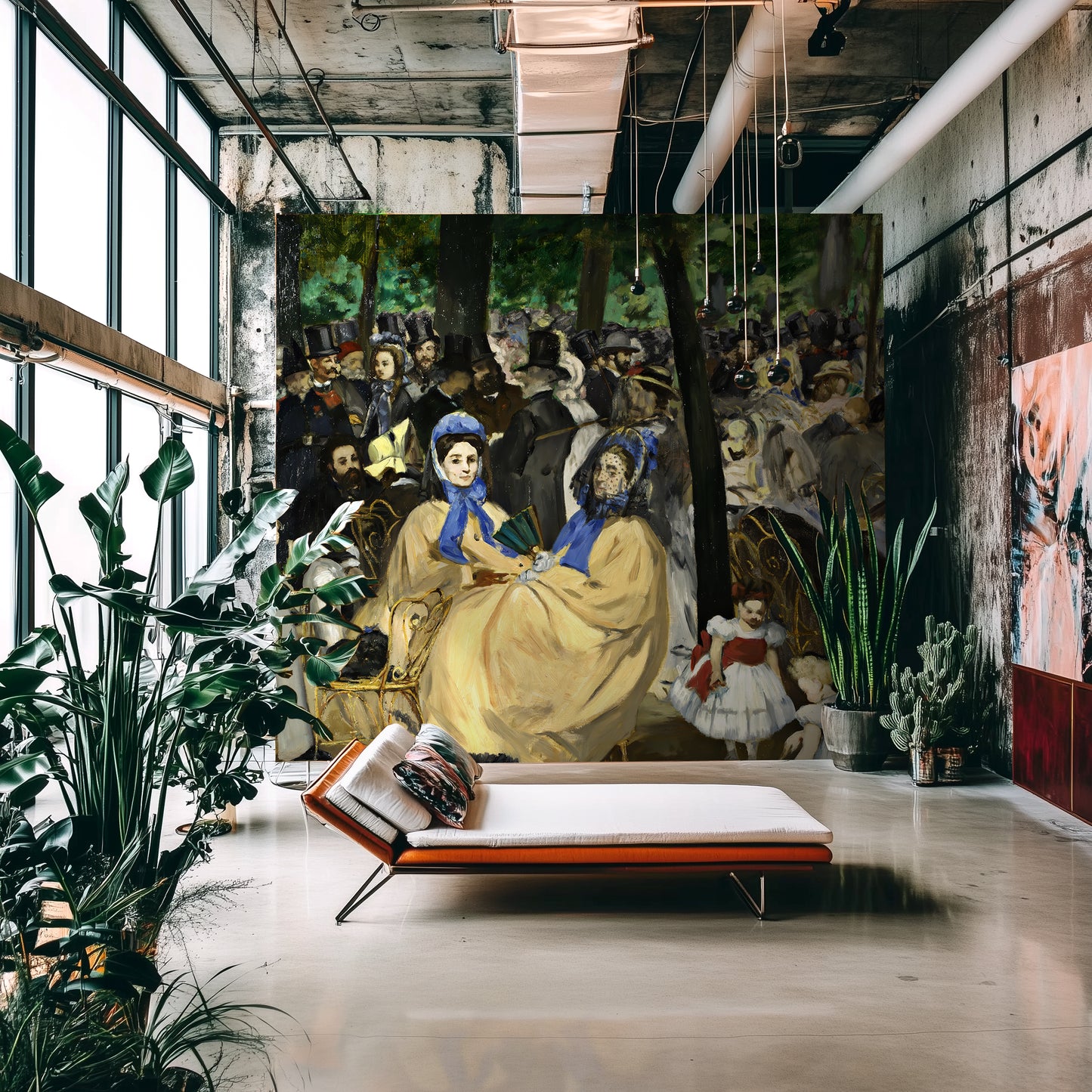 Music in the Tuileries – Manet