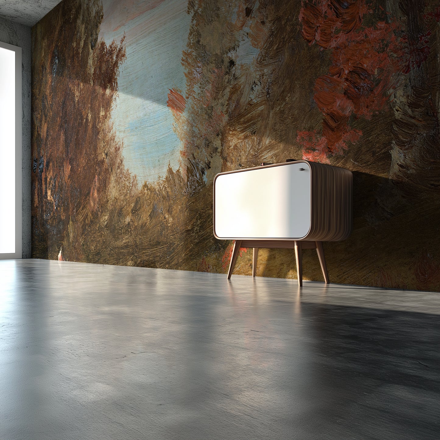 Woodland Scene –  Church