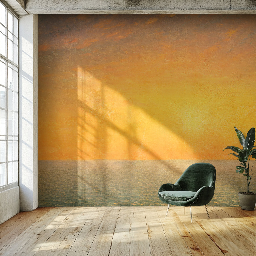 Sunset on the Sea –  Kensett