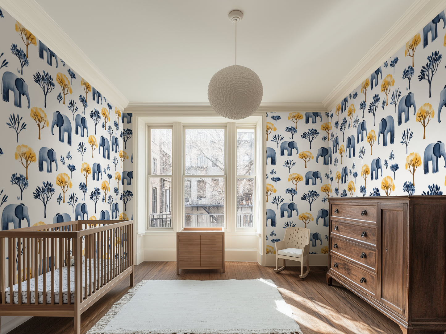 Elephant Sun (White)