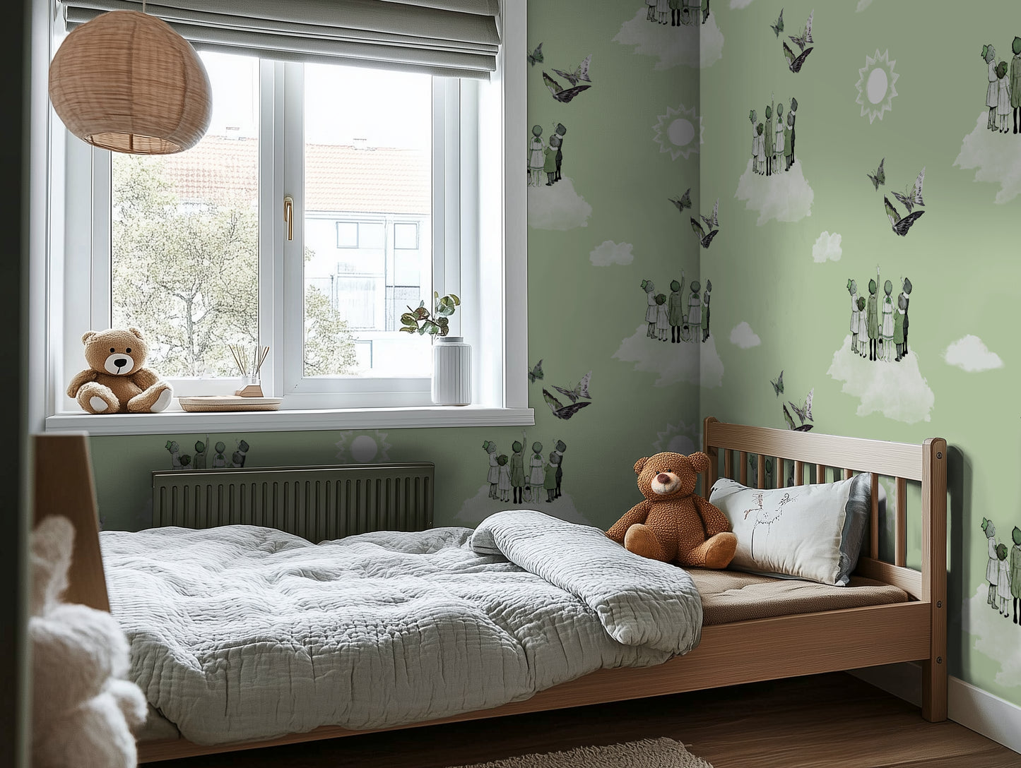 Cloud Watchers – Mint Green