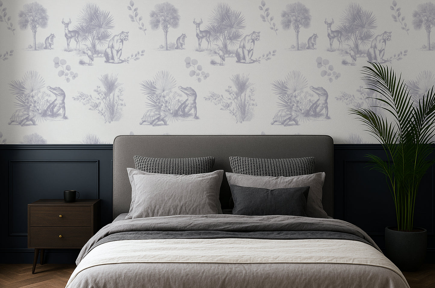 Wild Palmetto Toile