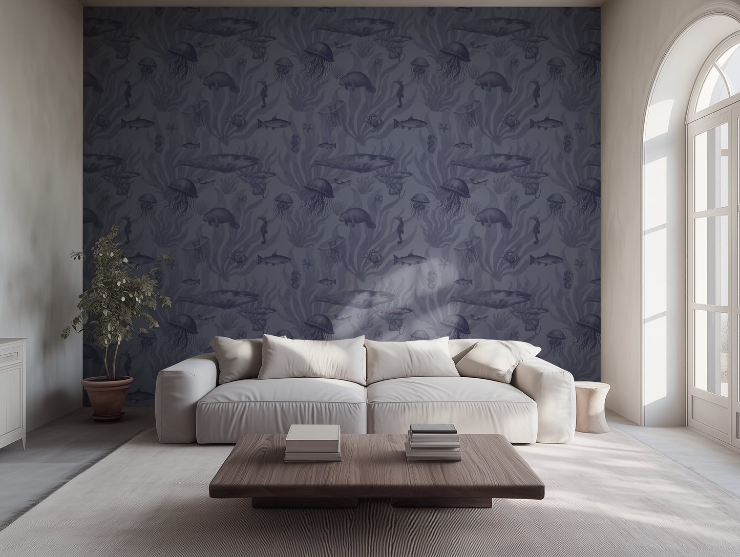 Tidepool Reverie - Indigo