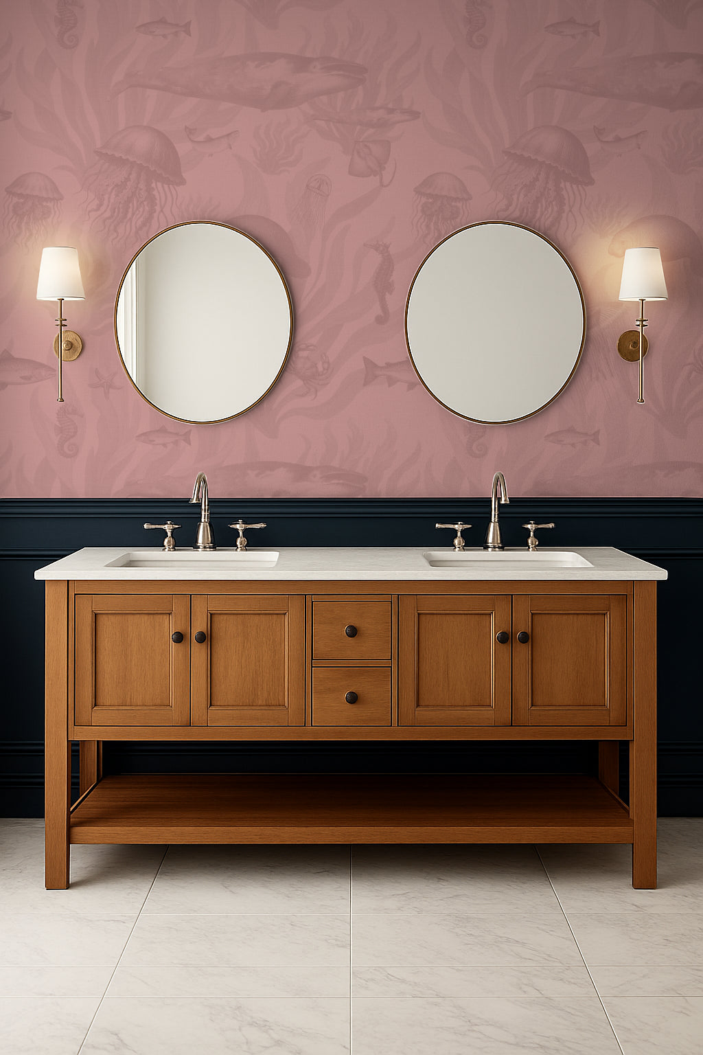 Tidepool Reverie - Blush Pink