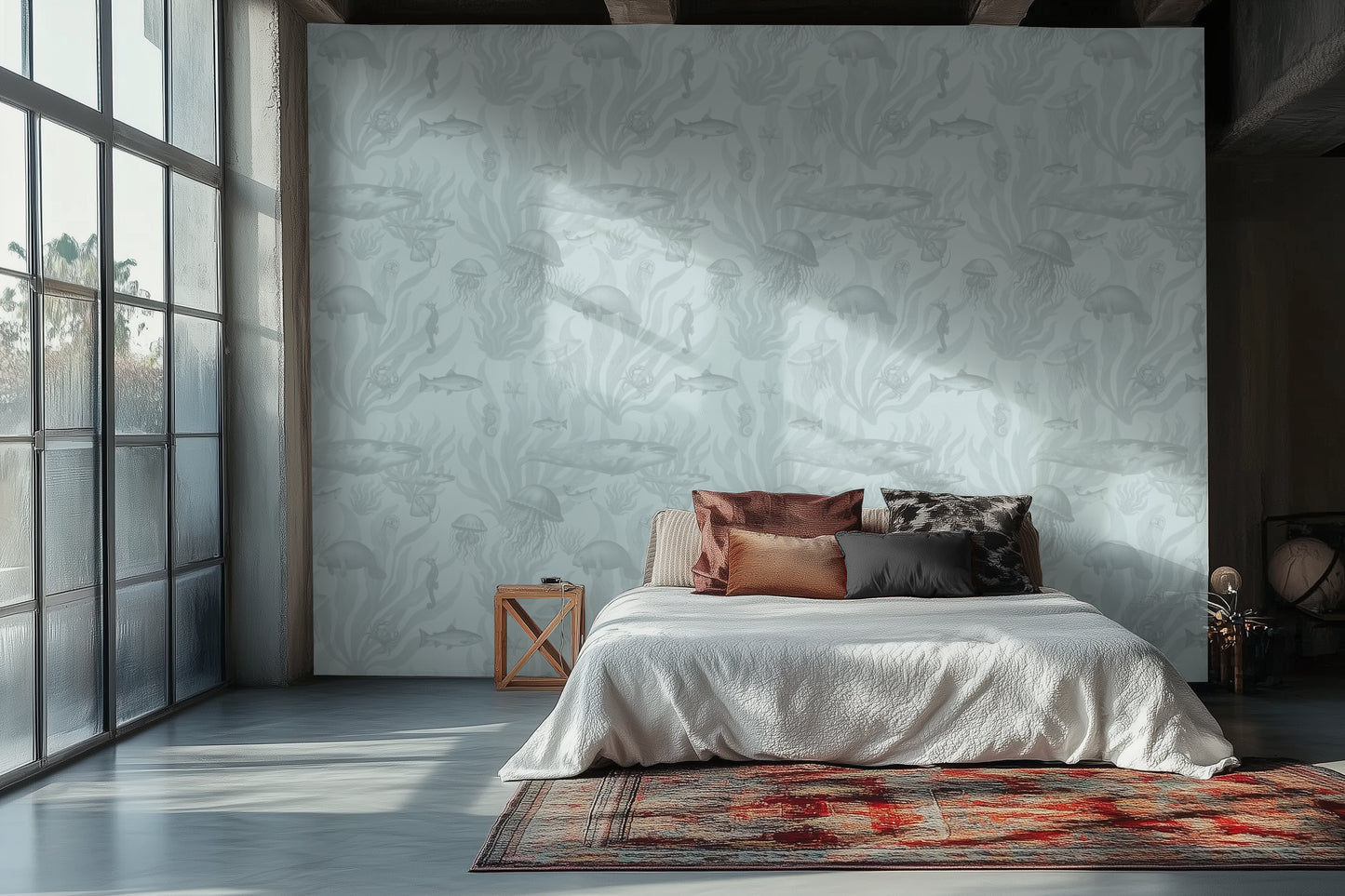 Tidepool Reverie - Seafoam Blue