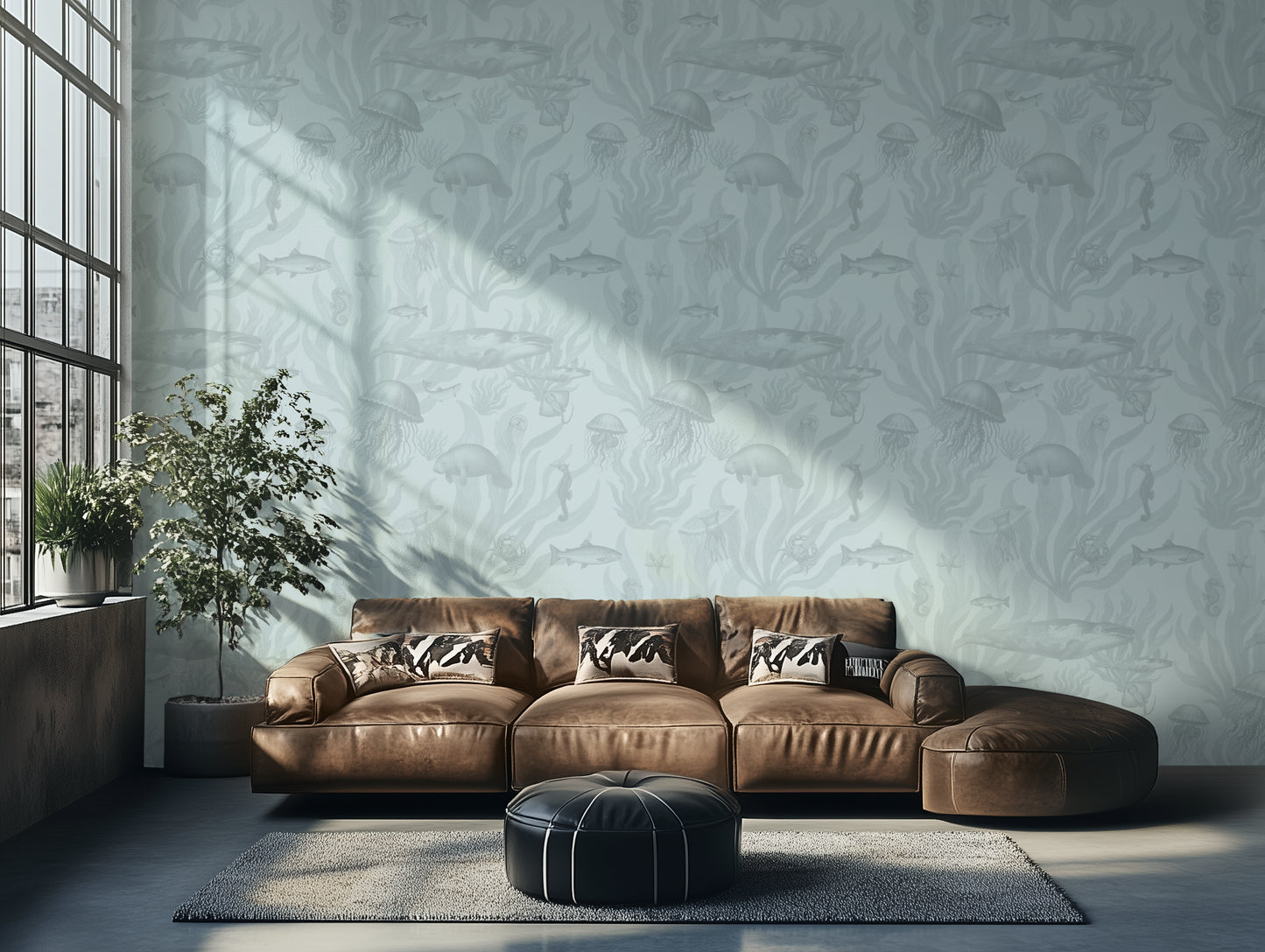 Tidepool Reverie - Seafoam Blue