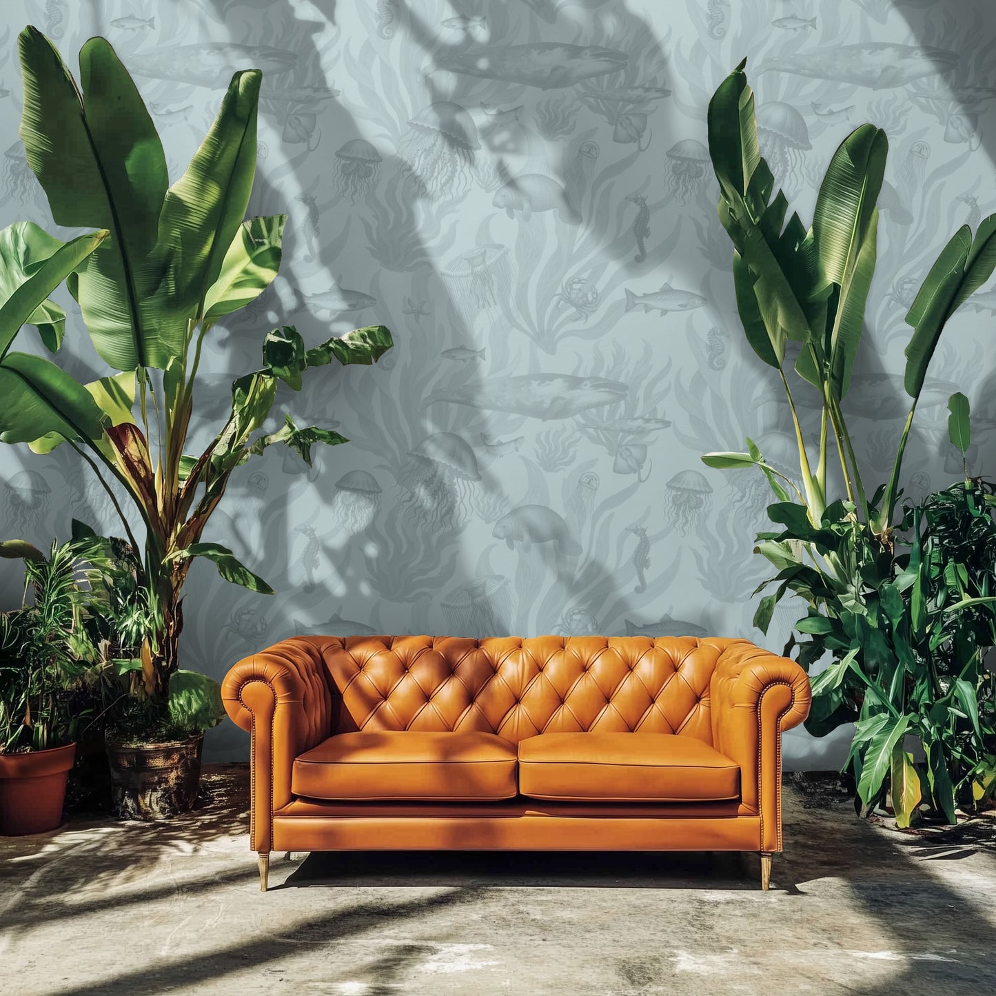 Tidepool Reverie - Seafoam Blue