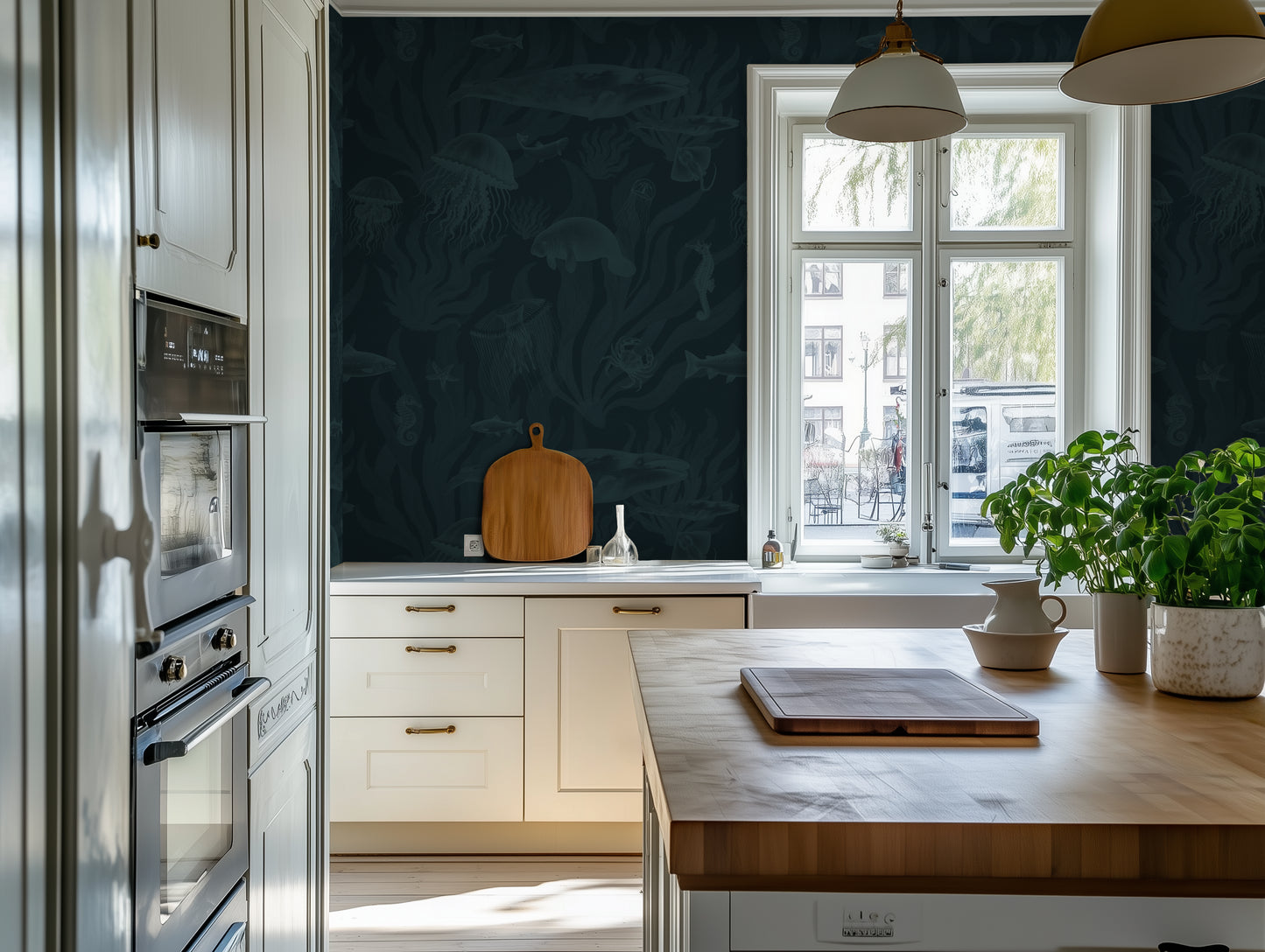 Tidepool Reverie - Navy