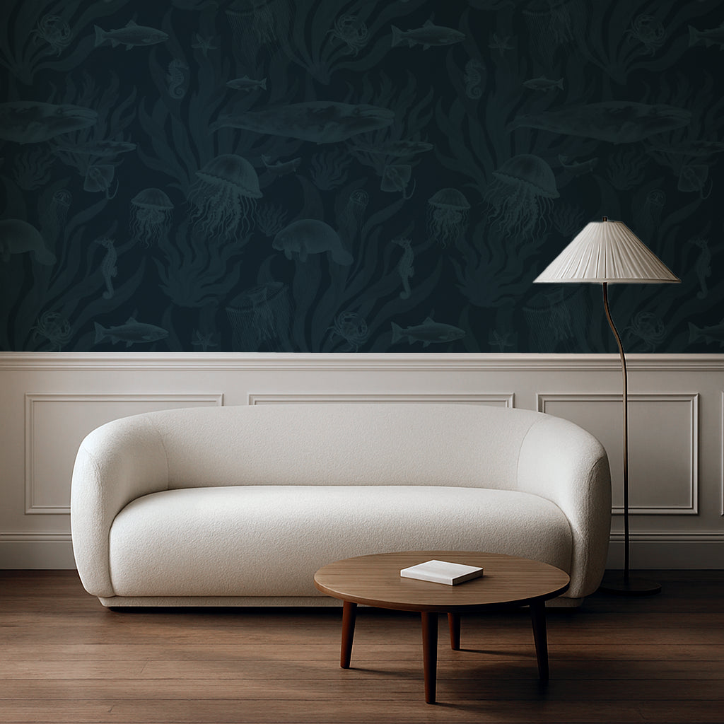 Tidepool Reverie - Navy