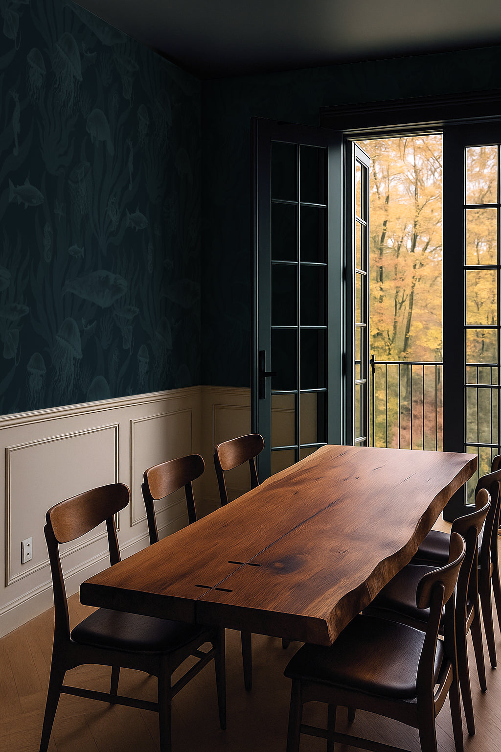 Tidepool Reverie - Navy