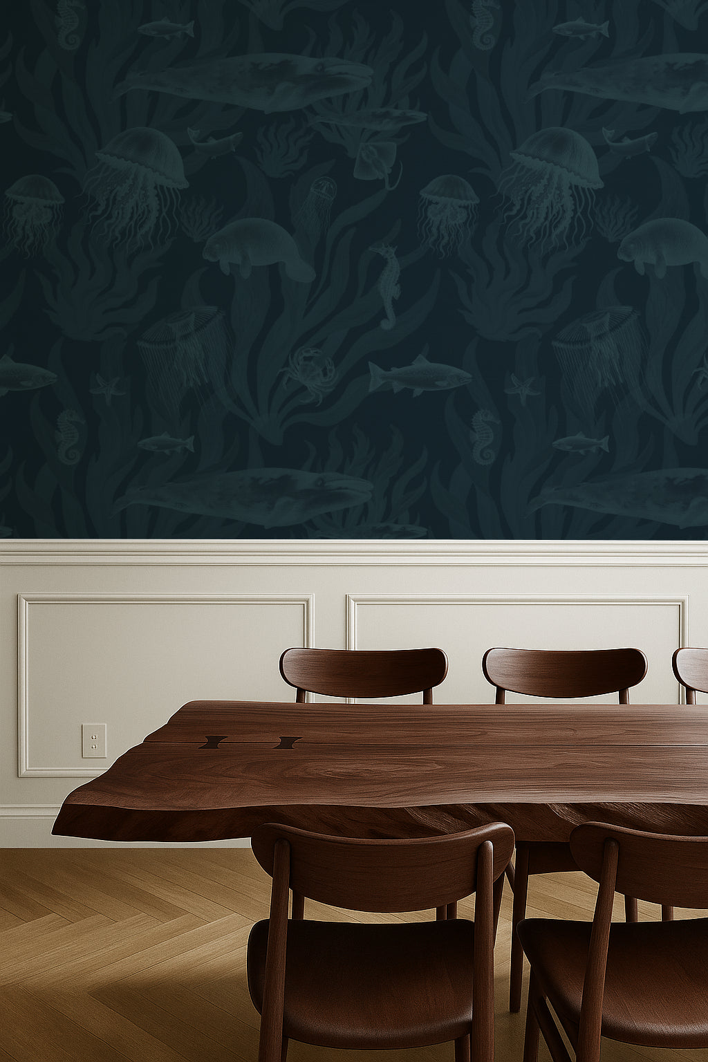 Tidepool Reverie - Navy