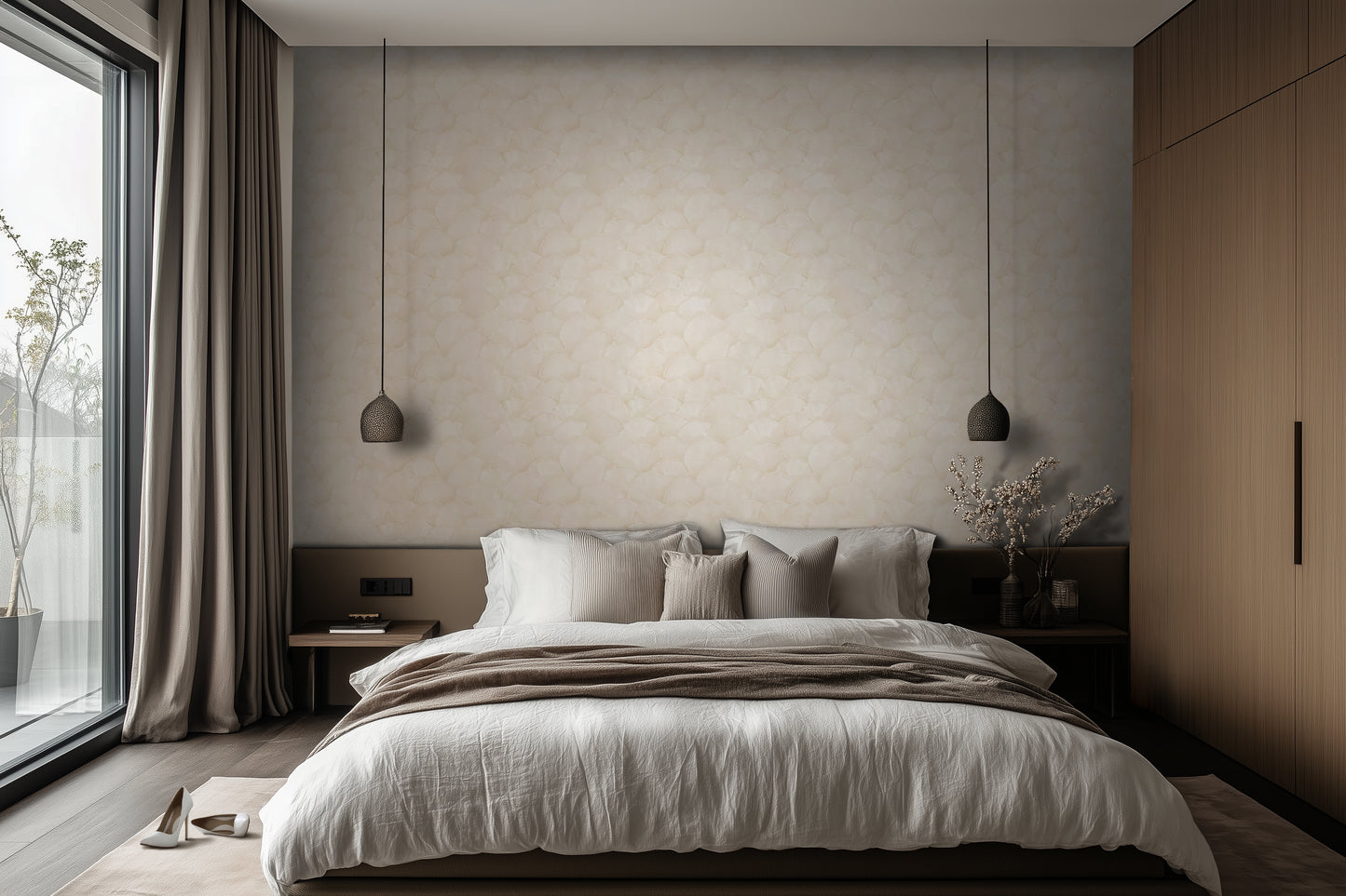 Shoreline Fan - Champagne