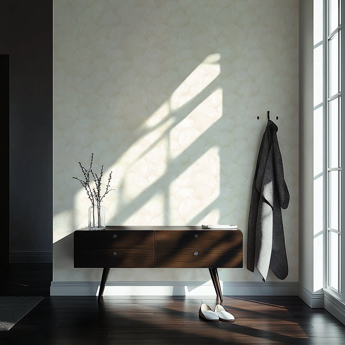 Shoreline Fan - Champagne