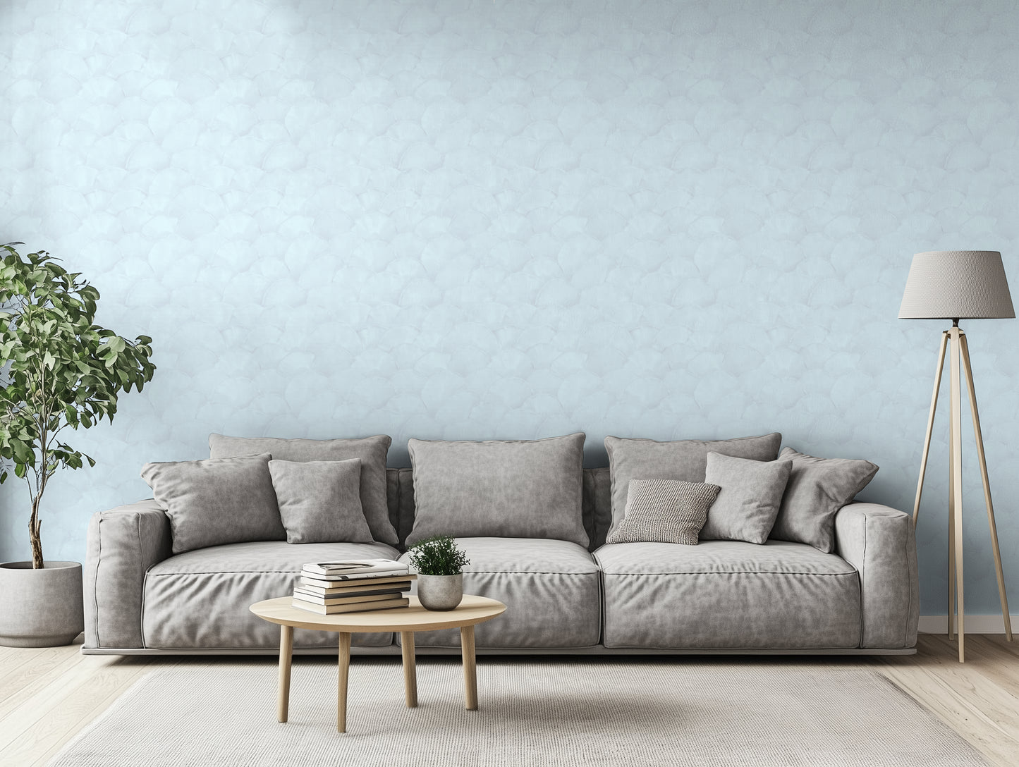 Shoreline Fan - Pearl Blue