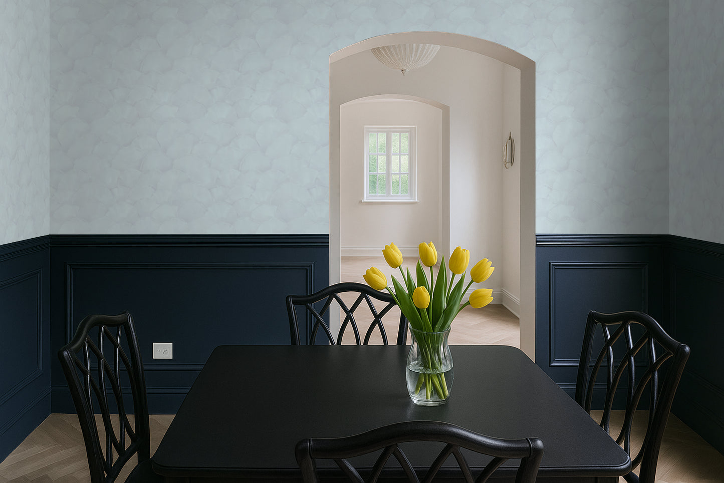 Shoreline Fan - Pearl Blue