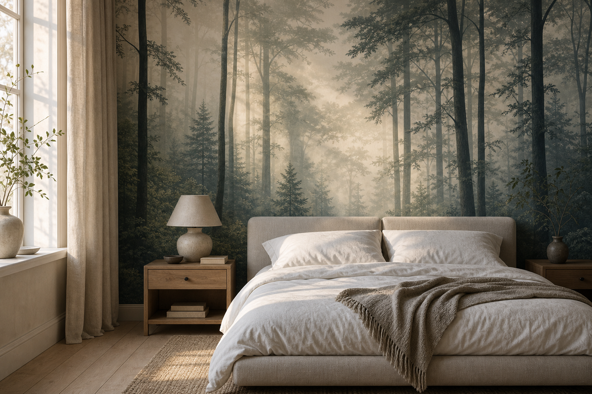 Bedroom walls that feel like somewhere worth sleeping