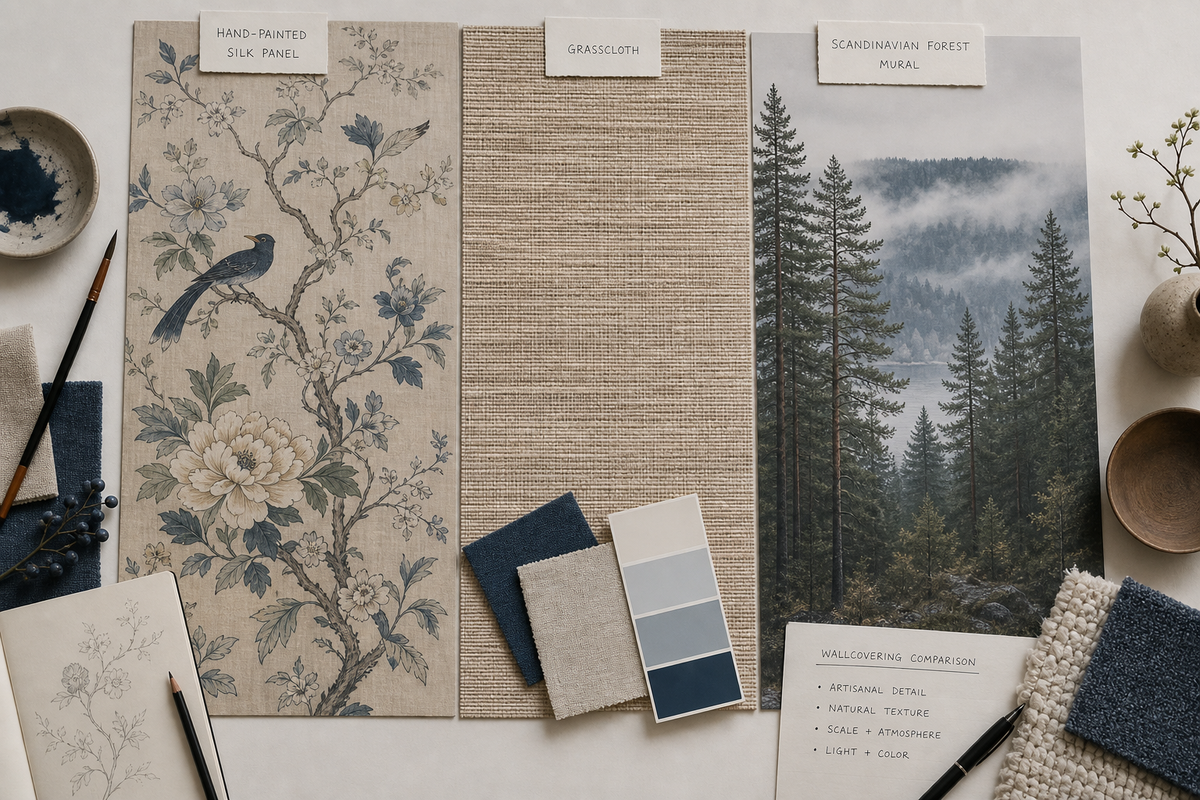 Luxury wallpaper brands ranked: where Scandinavian murals fit in